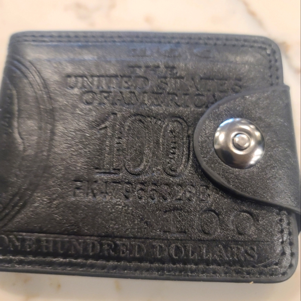 Men leather wallet - Picture 1 of 6